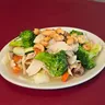 Poulet en cubes aux amandes